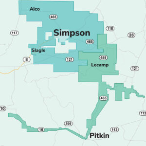 Simpson / Pitkin sales area