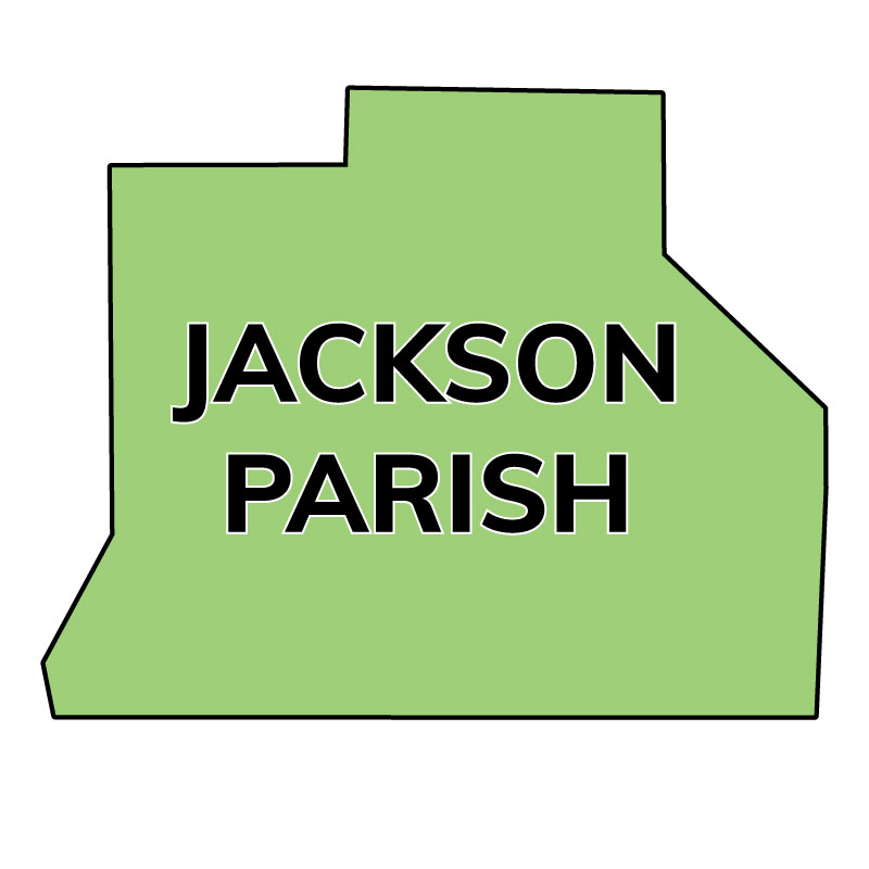 Jackson Parish, LA includes the town of Jonesboro and surrounding area