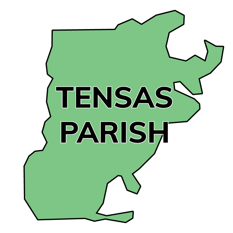 Tensas Parish, LA includes the Waterproof and Newellton fiber markets